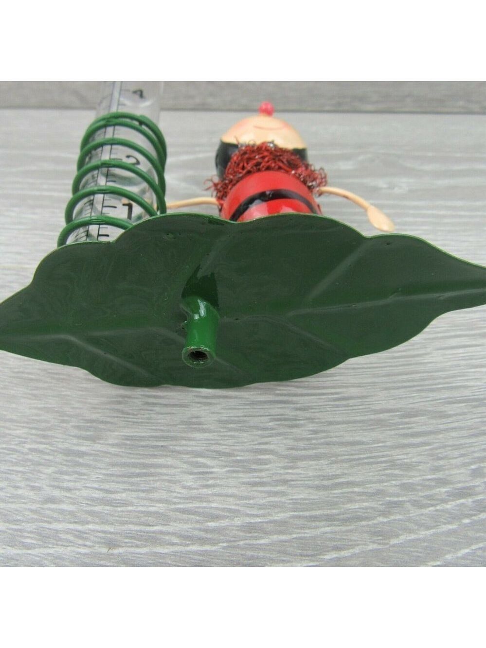 Yard Decor Garden Outdoor Ladybug Rain Gauge - Picture 9 of 12